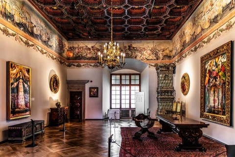 Wawel Royal Castle, former residence and seat of government of the kings of Poland, founded around