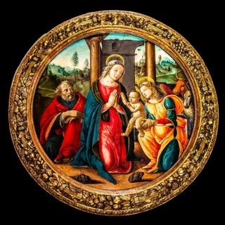 Adoration of the Christ Child, Pseudo-Granacci, Italy, 15th century, Wawel Royal Castle, former