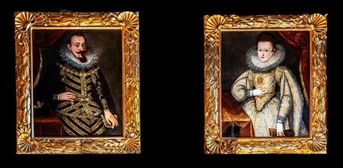 Portrait of King Sigismund III and Constanze of Austria, Queen of Poland, 1605-1610, Wawel Royal