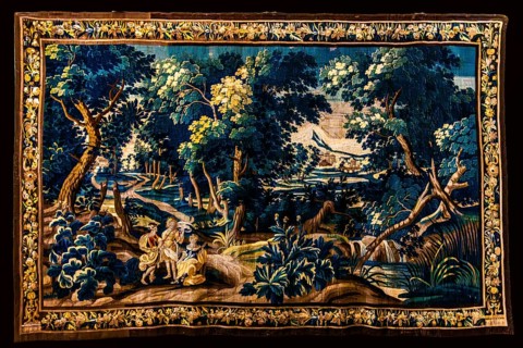 Tapestry, Wawel Royal Castle, former residence and seat of government of the kings of Poland,