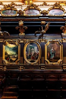 Choir stalls, St. Florian's Church, 1216, Krakow, Poland