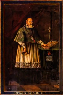 Rector painting in the auditorium, Collegium Maius oldest building of the Jagellonian University,