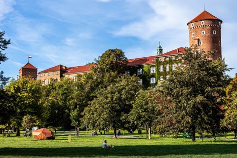 Sandomierz Tower, Wawel Castle, Wawel Castle, former center of Polish monarchy, founded around