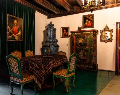 Rector's Office, Collegium Maius oldest building of the Jagellonian University, 1364, Krakow,