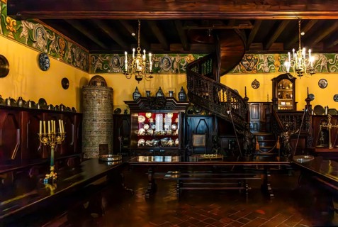 Stuba Communis, Collegium Maius oldest building of the Jagellonian University, 1364, Krakow, Poland