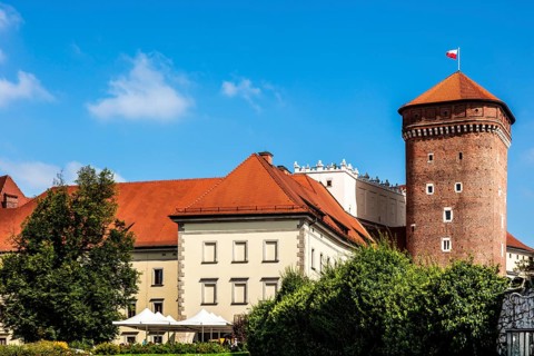 Senate Tower, Wawel Castle, Wawel Castle, former center of Polish monarchy, founded around 1000,