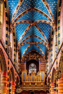 Organ Gallery, St. Mary's Church, 14th century, Krakow, Poland