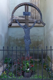 Christ Cross next to the Franciscan Church, 1727, Cluj-Napoca, Transylvania, Romania