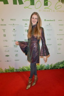 Katharina Baumgartner (winemaker, Austria) at the 8th jungle party for the start of the RTL show