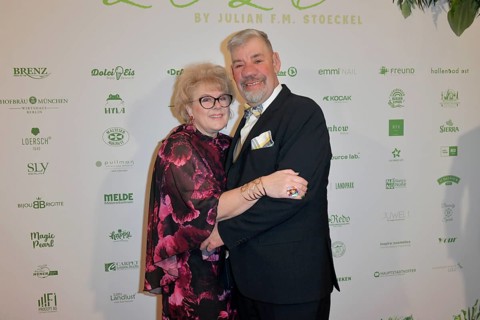Iris Abel and Uwe Abel (farmer sucht Frau) at the 8th jungle party for the start of the RTL show