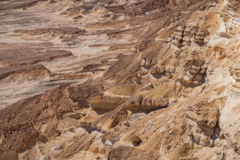 Cliffs and rocks at Ash Shuwaymiyyah, Oman