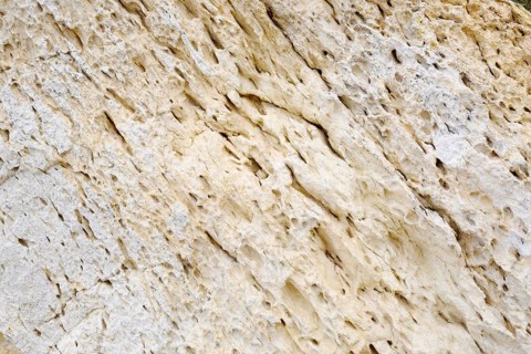 Limestone on the coast, Algarve, Portugal