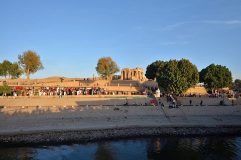 Double temple of Kom Ombo on the Nile, Kom Ombo, Egypt