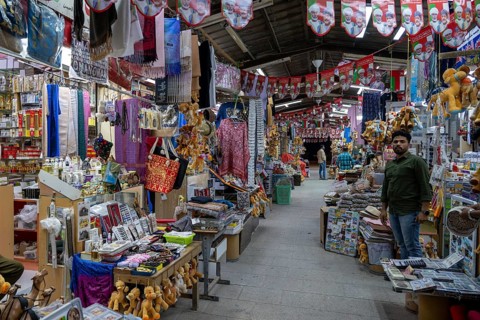 Incense market, stalls, Salalah, Oman