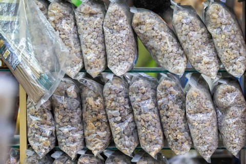 Incense, sales stand, Salalah, Oman