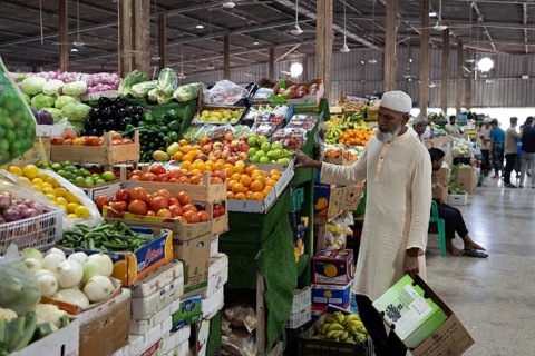 Vegetable Market, Salalah, Oman