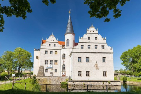 Wasserschloss Oberau, Meissen District, Saxony, Germany