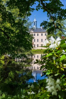 Lauterbach Castle and Palace Park, Ebersbach, Saxony, Germany