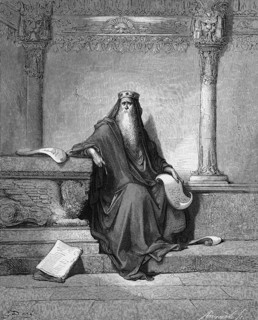 Portrait of King Solomon the Wise, the wealth and wisdom of King Solomon were greater than those of