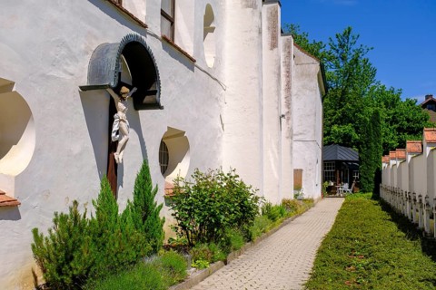 Kloster, Altenhohenau bei Griestätt, Chiemgau, Upper Bavaria, Bavaria, Germany