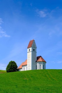 St. Florian bei Frasdorf, Chiemgau, Upper Bavaria, Bavaria, Germany