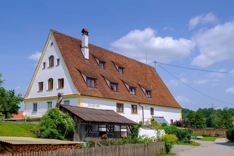Herrschaftsmühle, Gutenzell an der Rot, Rottal, Upper Swabia, Baden-Württemberg, Germany