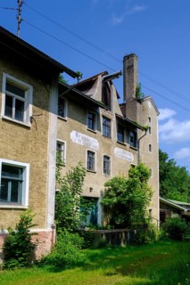 Former brewery, malthouse, Lost Place, Mettenberg bei Rot an der Rot, Mönchsrot, Upper Swabia,