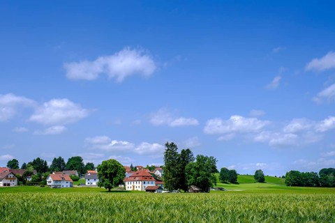 Edelbeuern, Rottal, Upper Swabia, Baden-Württemberg, Germany