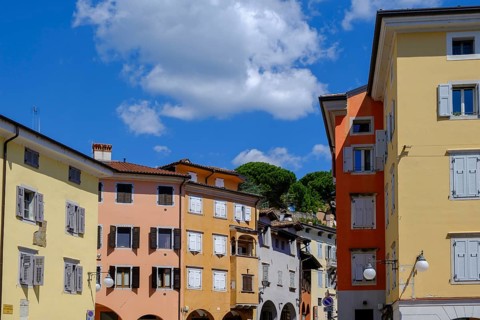 Viale Gabriele D'Annunzio, Gorizia, Gorizia, Gorica, Friuli-Venezia Giulia, Italy