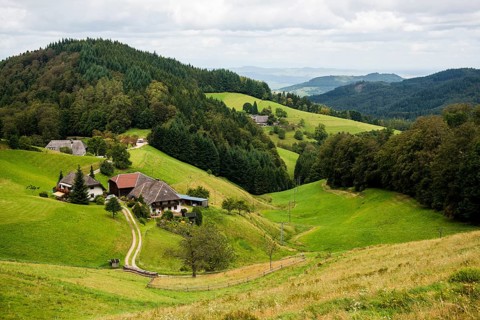 Farmhouse, Hexental, near Freiburg im Breisgau, Black Forest, Baden-Württemberg, Germany