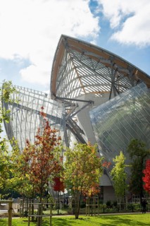 Louis Vuitton Foundation, Museum of Modern Art, architect Frank Gehry, Bois de Bologne, Paris, Île