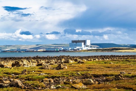 Torness Nuclear Power Station, Torness Point, Dunbar, East Lothian, Scotland, UK