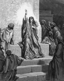 Victory song of Debora, Debora and Barak, the son of Abinoam sing the song, Book of Judges, chapter