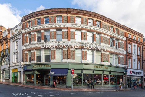 Rosa's Thai restaurant, historic heritage building Jackons Corner, Kings Road, Reading, Berkshire,