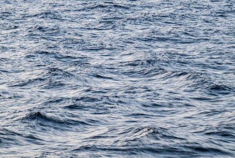 Waves, smudge effect, long exposure, sea, Baltic Sea