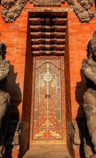 Pura Desa Gede Temple in Peliatan, Bali, Indonesia