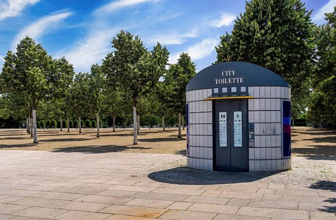 Public City Toilet, Potsdam, Brandenburg, Germany