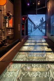 Interior of Train World, railway museum in Schaerbeek, Schaarbeek, Brussels, Belgium
