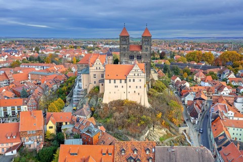 Castle and Quedlinburg Abbey / Reichsstift Quedlinburg, former abbey of secular canonesses in the