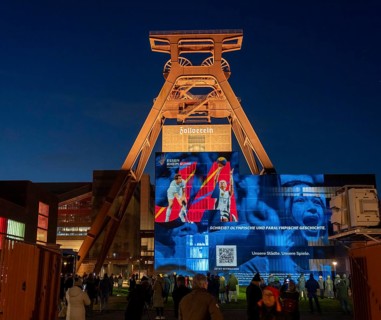 Advertising for participation in the referendum on the Olympic bid of North Rhine-Westphalia, with