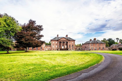 Paxton House, River Tweed, Paxton, Berwick-upon-Tweed, Berwickshire, Scotland, UK