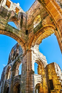 Jedburgh Abbey, Augustinian Abbey, Jedburgh, Scottish Borders, Scotland, UK