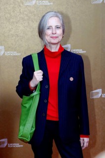 Miranda Penell arriving at the European Film Awards at the House of World Cultures in Berlin on 17