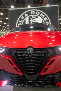 Detroit, Michigan USA - 15 January 2026 - The Alfa Romeo Sport Speciale on display at the Detroit