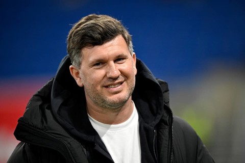Managing Director Sports Andreas Schicker TSG 1899 Hoffenheim Portrait smiles PreZero Arena,