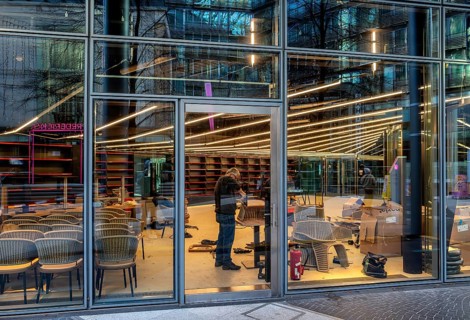Expansion of commercial premises, retail store at Center Potsdamer Platz, Berlin, Germany
