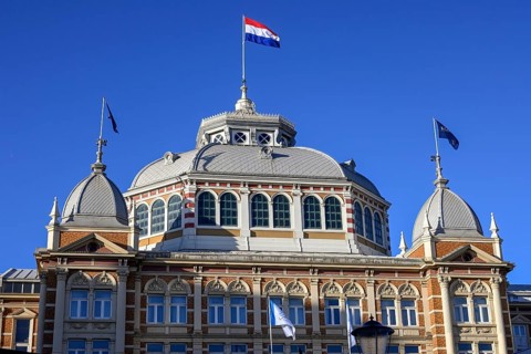 Spa hotel von Scheveningen, The Hague, North Sea, South Holland, Netherlands