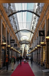 Passage de la Hague, one of the oldest covered shopping streets in the Netherlands, The Hague,