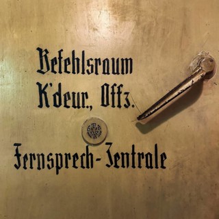 Historischer Luftschutzkeller, memorial and memorial, detail, Düsseldorf, North Rhine-Westphalia,