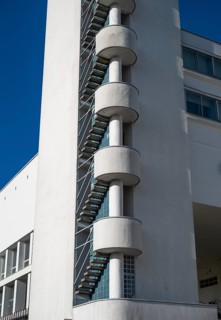 Stairway, tower, Olympic Stadium or Finnish Olympic Stadium, architects Yrjö Lindegren and Toivo
